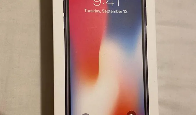 iphone x factory unlock brand new 10/10 - photo 1