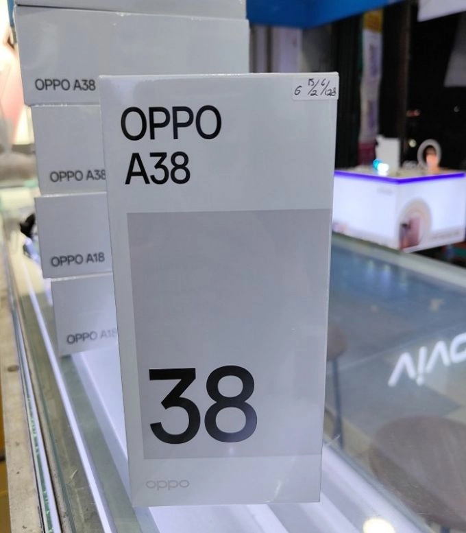 OPPO A38 6gb/128gb box pack 1 year warranty - photo 1