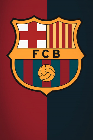 Barcelona Logo mobile wallpaper