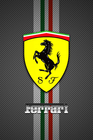 Ferrari Logo mobile wallpaper