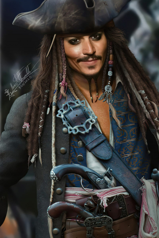 JackSparrow mobile wallpaper